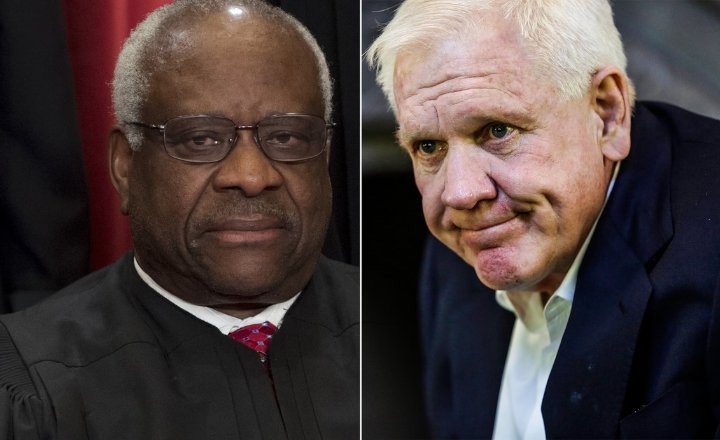 Justice Clarence Thomas close friendship with Harlan Crow